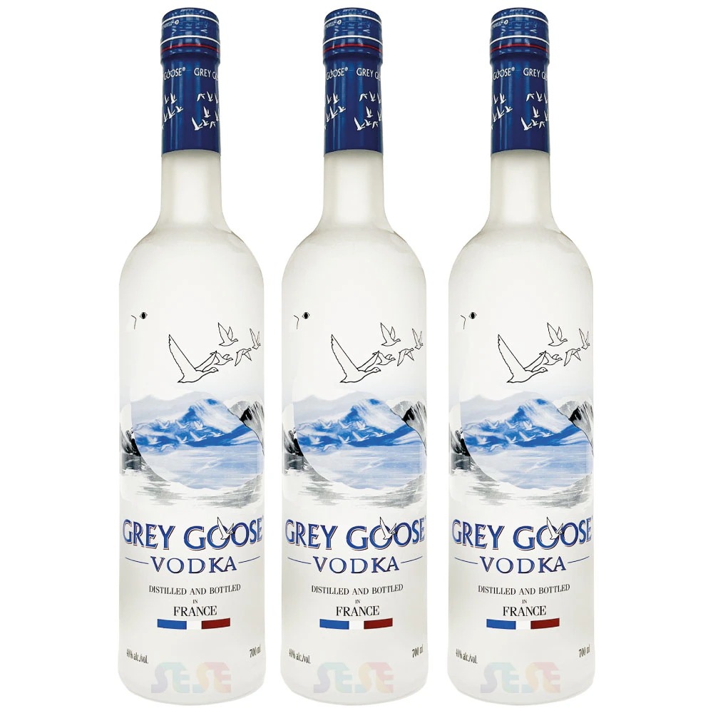グレイグース 3本セット 700ｍl 40％ フランス プレミアムウォッカ