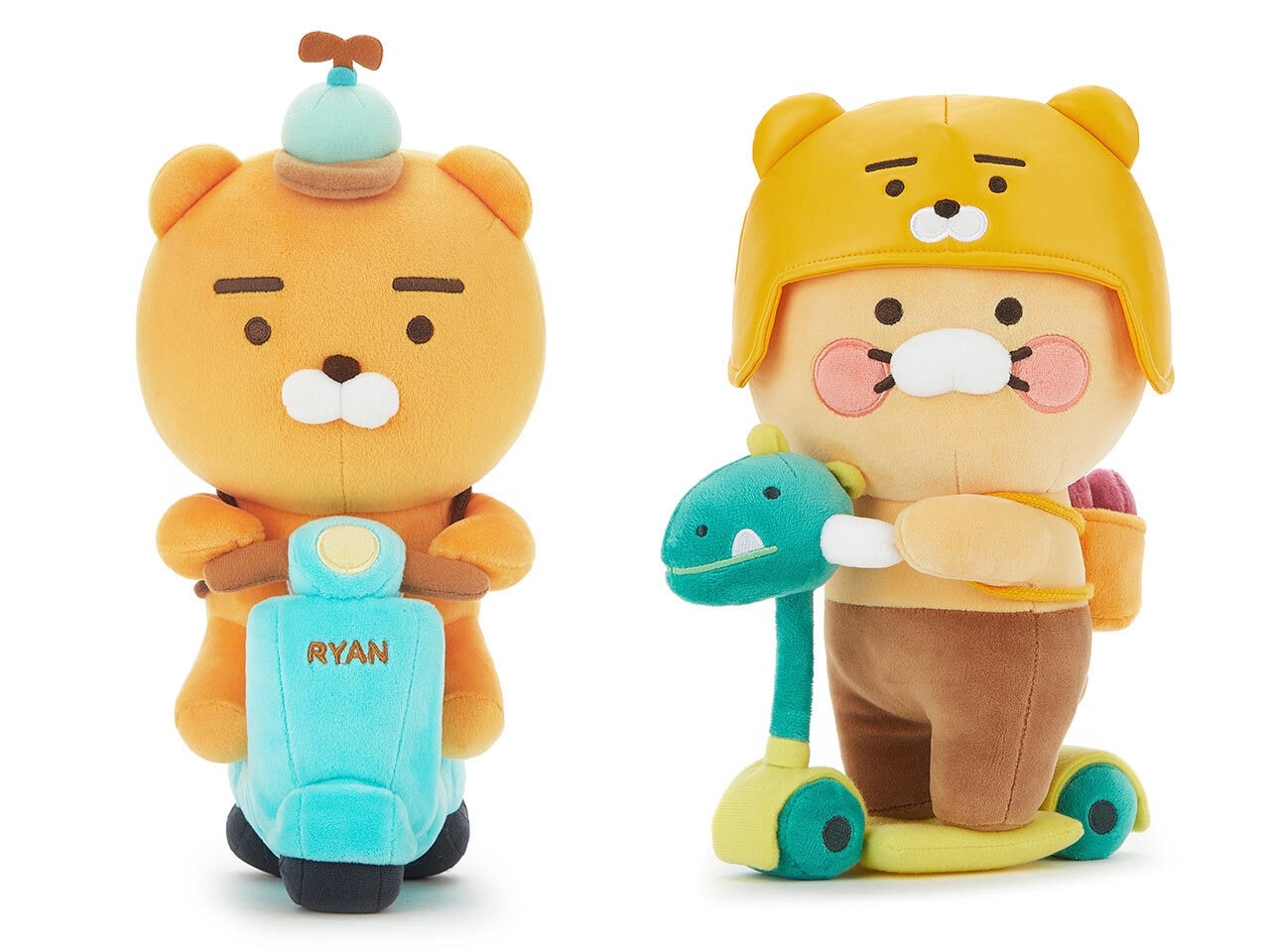 チュンシク イ ゴゴシン キックボード ぬいぐるみ ライアン ゴゴシン スクーター ぬいぐるみ