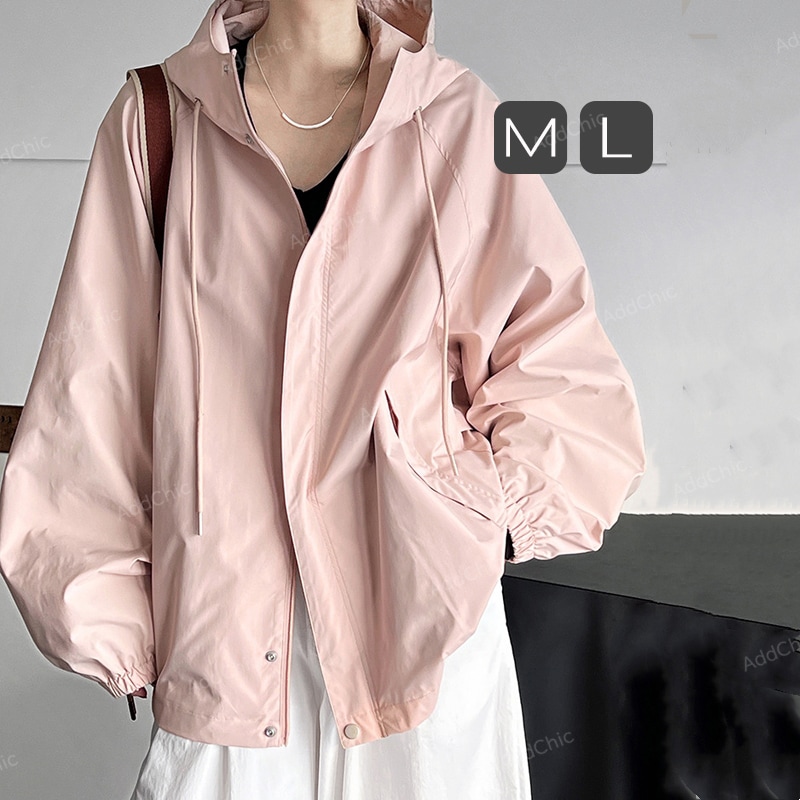 ジャケット レディース 春フード付き ロングジャケット トレンチコート ショート ブルゾン 秋 カジュアル 撥水加工 トップス 体型カバー 通勤 通学 春 秋 きれいめ 上品 無地 軽量 防風 プレゼ