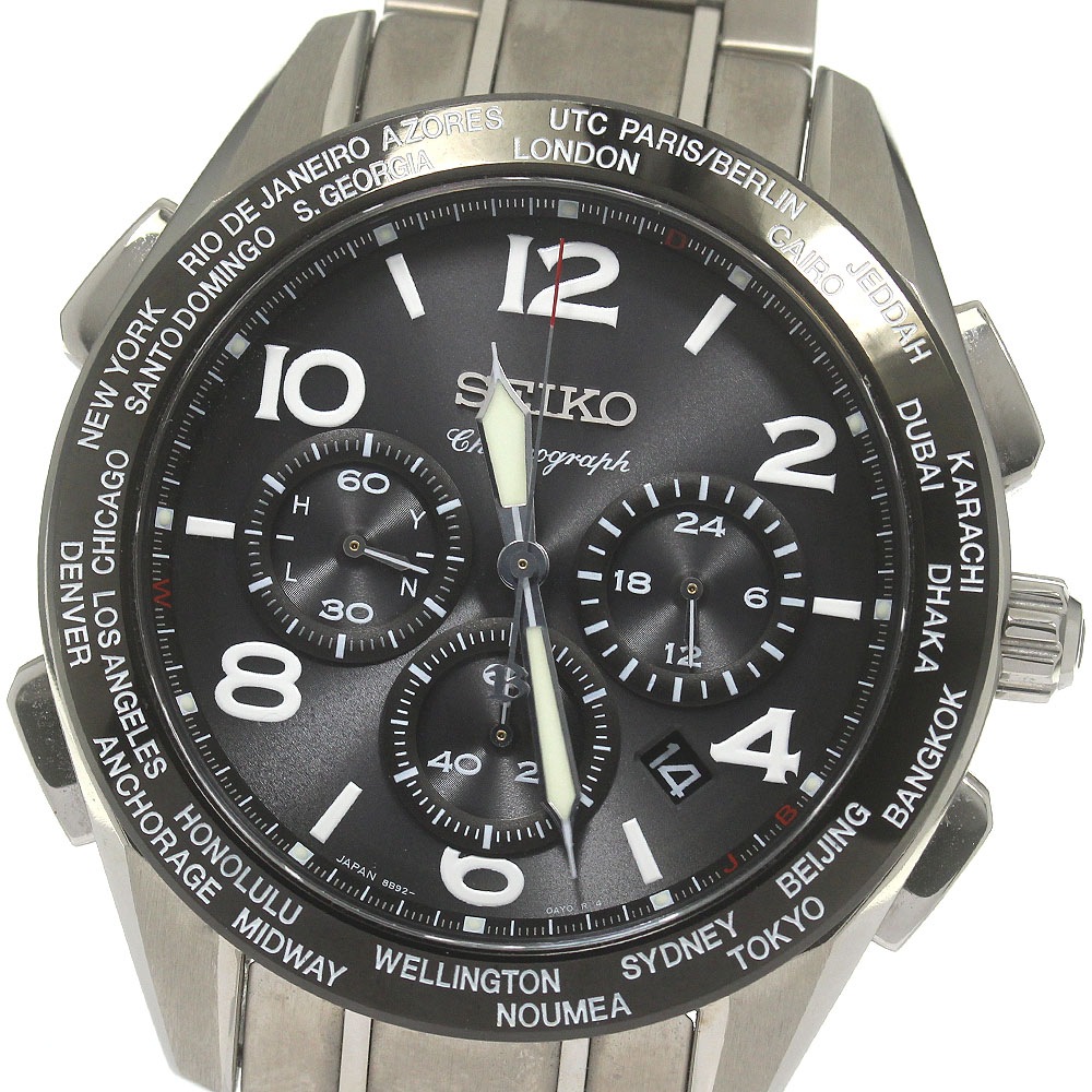 セイコー SEIKO SAGA295/8B92-0AY0 ブライツ 生誕20周年記念定モデル 1000本限定 ソーラー電波 メンズ 美品 保証書付き_842379【中古】