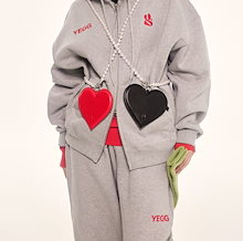 YEGG グレー Wing hoodie SET YEGG グレー Wing hoodie SET YEGG グレー Wing hoodie SET Wing