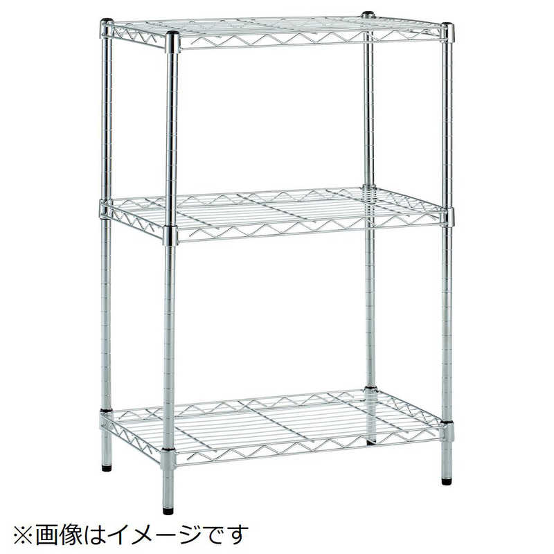 トラスコ中山　SUSメッシュ棚用柱セット H830 4本入　TSM19H8304S