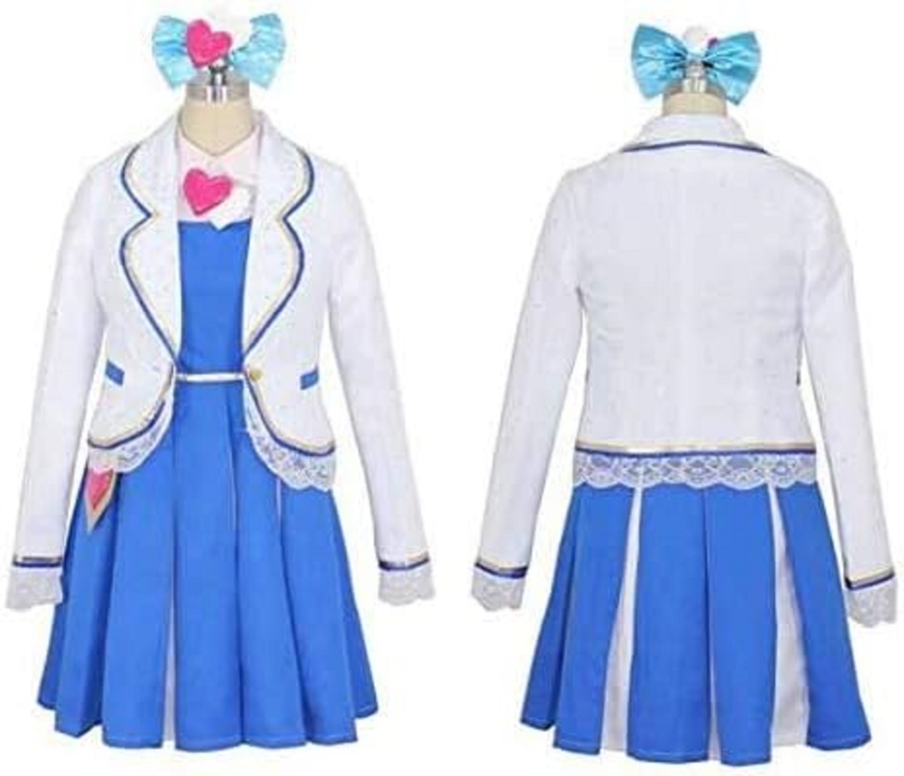 髪飾り付き 豪華版 ディズニーシー ミニーマウス コスプレ 学園祭 文化祭 仮装 パーティー ハロウィン