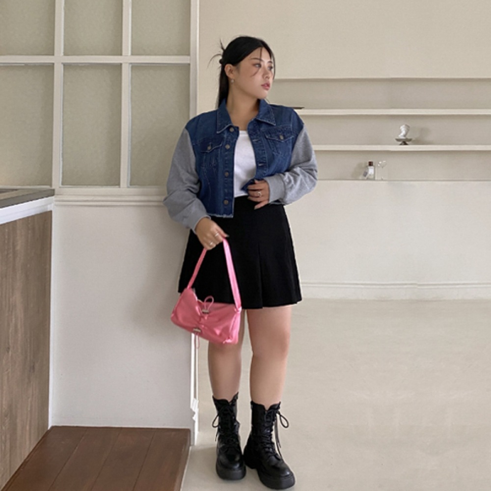 (JSTYLEのイーブレット) イーブレットマリングロップカラーデニム JSTYLE