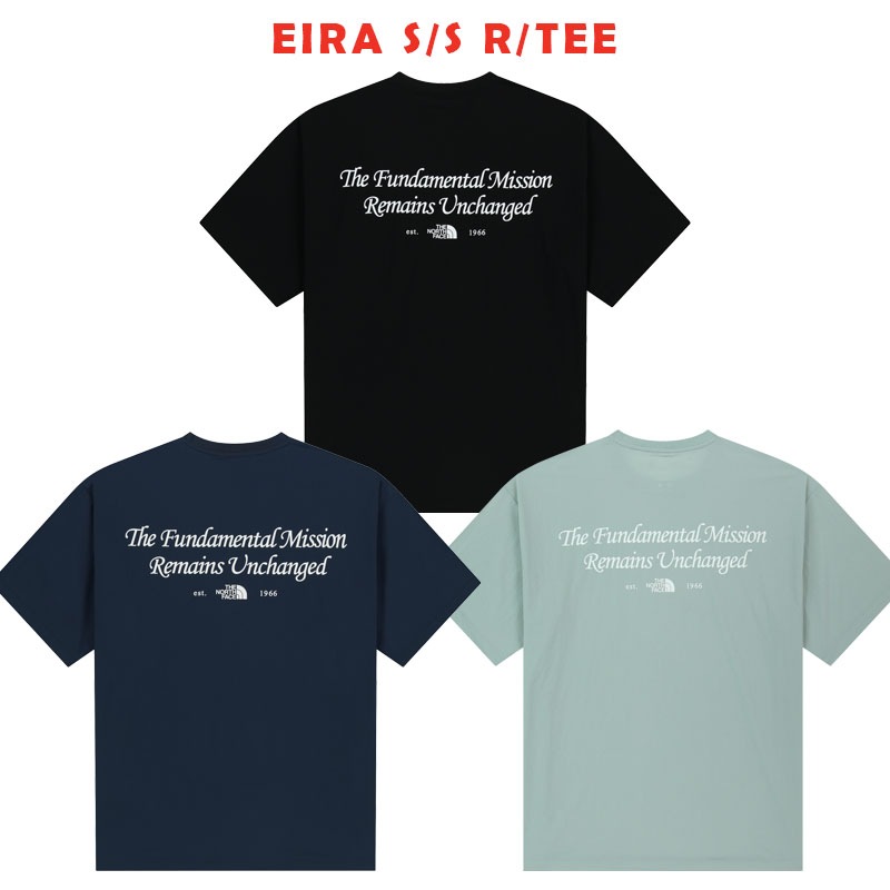 韓国正規品保証 関税負担なしNT7UR19J EIRA SS RTEEイリー 基本 着装 男子 女子 人気 韓国 ファッション 男女共用 アウトド