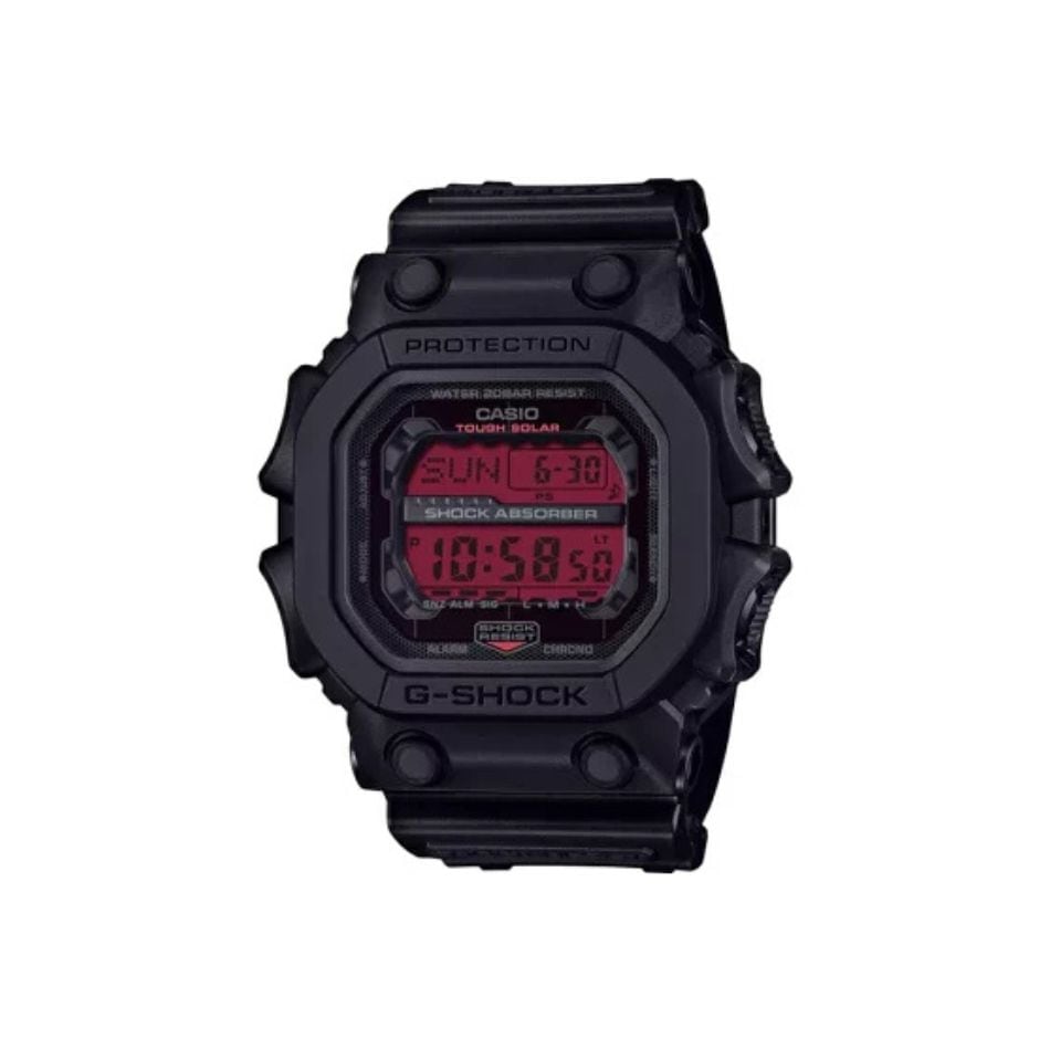 【新品】CASIO カシオ メンズ 腕時計 タフソーラー GXW GX-56 SERIES GX-56BBR-1JF ブラック レッド