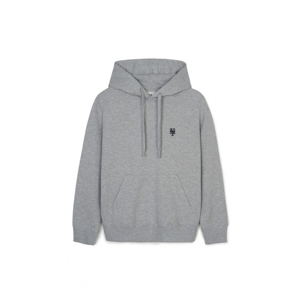 MLB ベーシックスモールロゴオーバーフィットパーカー NYM (メランジグレー)