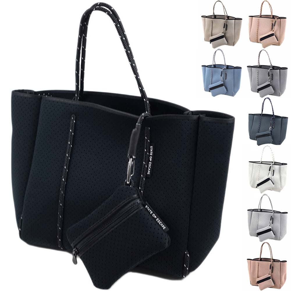 ステイト オブ エスケープ トートバッグ エスケープ バッグ ポーチ付き 軽量 レディース STATE OF ESCAPE FLYING SOLO BAG NEOPRENE State of Esca