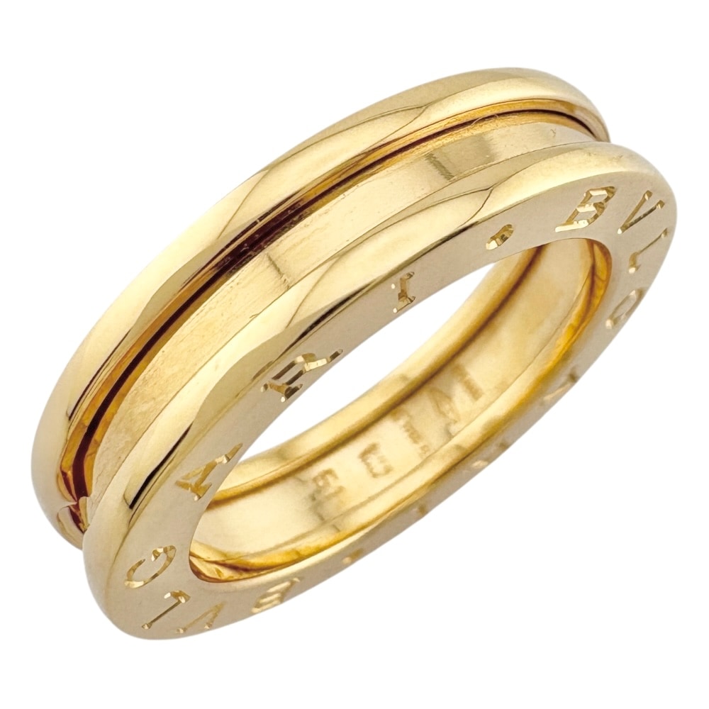 ブルガリ B-zero.1 1バンド リング 指輪 11号 18金 K18イエローゴールド BVLGARI 中古 美品