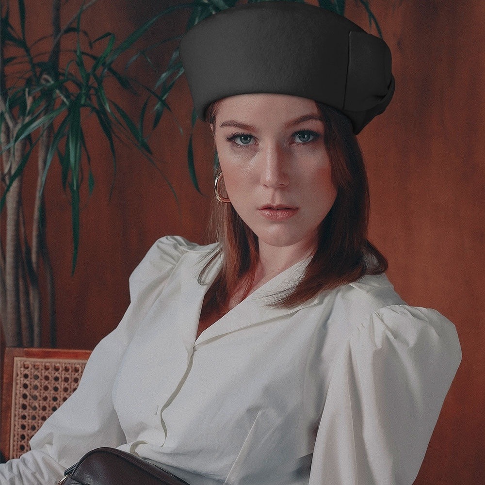 エバンスエッジフェルトハット_グレー 12,741円