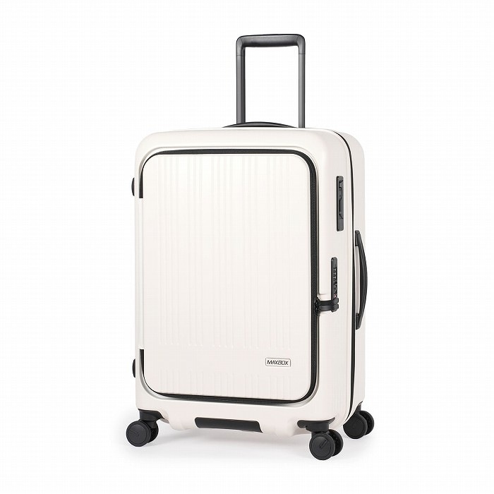 ハードキャリーケース MAXBOX 5～7泊 70L～78L MX-8011-24W-MV マットバニラ