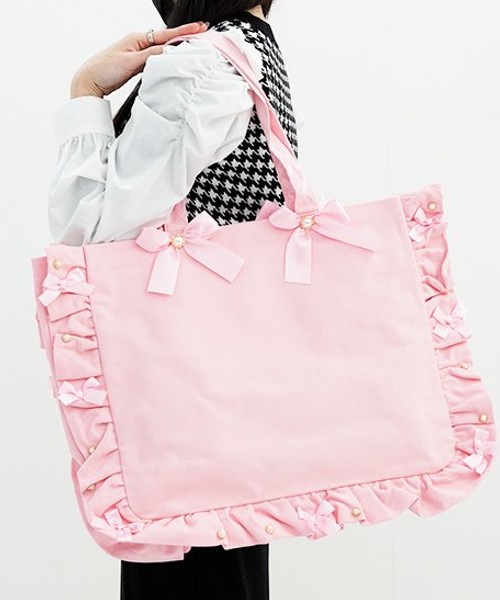 Qoo10 ザッカマート 痛バッグ 推し活 リボン スクエア ラー