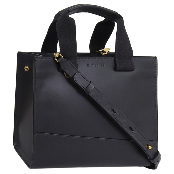 イルビゾンテ バッグ レディース ショルダーバッグ レザー ブラック BHA015PV0041BK253H IL BISONTE