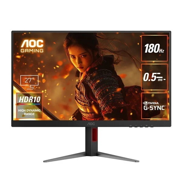 Q27G4F/11 ゲーミング液晶ディスプレイ 27型/2560×1440/HDMIDisplayPort/ブラック/スピーカー:なし/180Hz