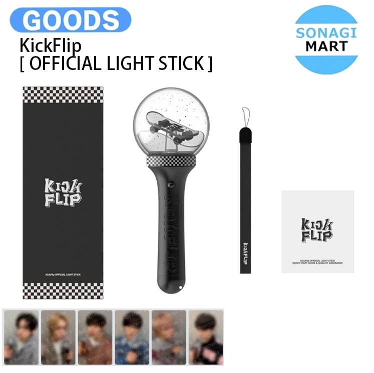 国内発送 [フォトカード付] KickFlip [ OFFICIAL LIGHT STICK ] / 公式グッズ / 予約商品