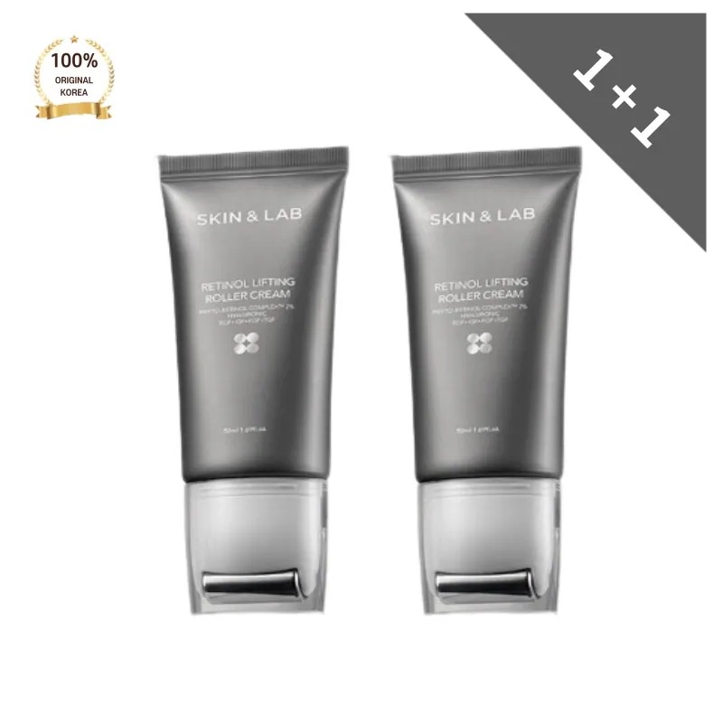 [正品]S*IN*LAB ス*ンアンドラップ レチノール リフティング ローラークリーム 50ml+50ml 1+1