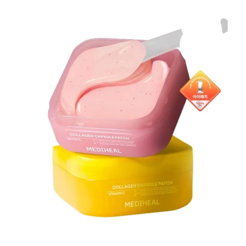 コラーゲンカプセルパッチ 60枚+60枚 2種択1(レチノール,ビタミンC)