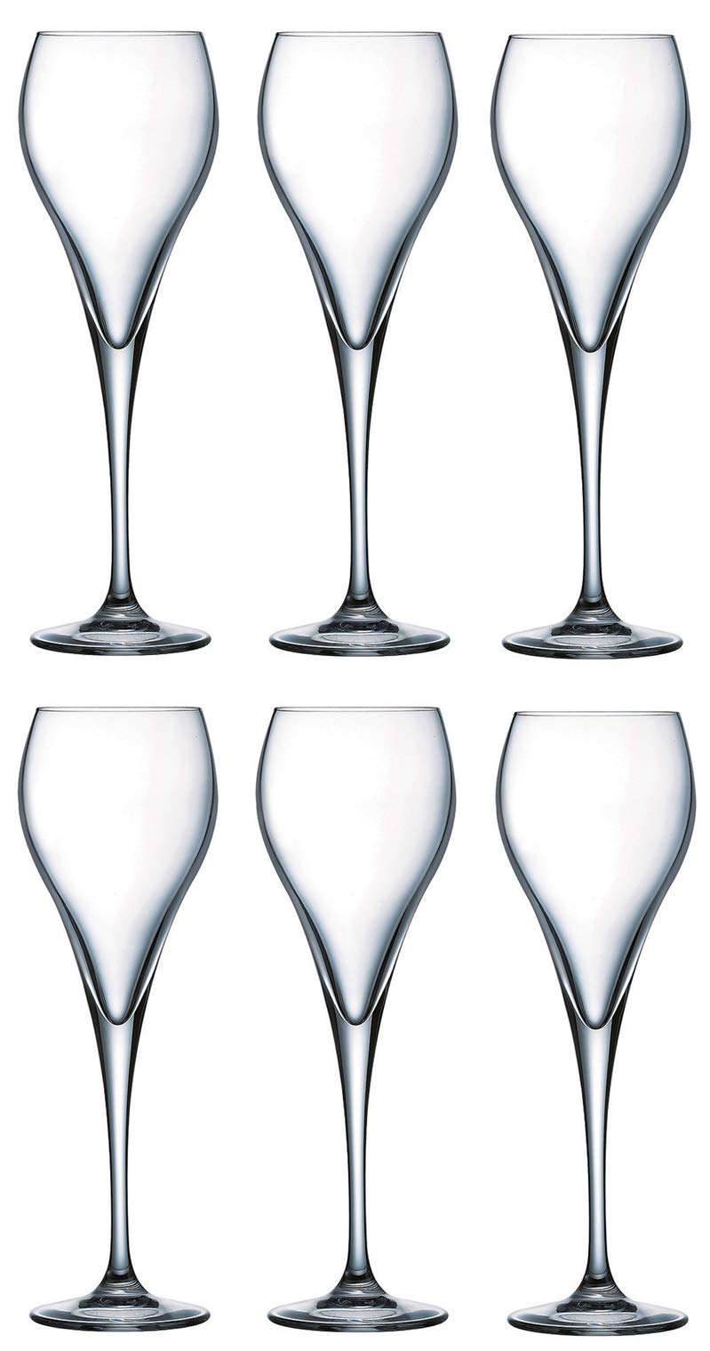 サントリーマーケティング シャンパングラス クリア 160ml ブリオ フルート 147-70 6個入り