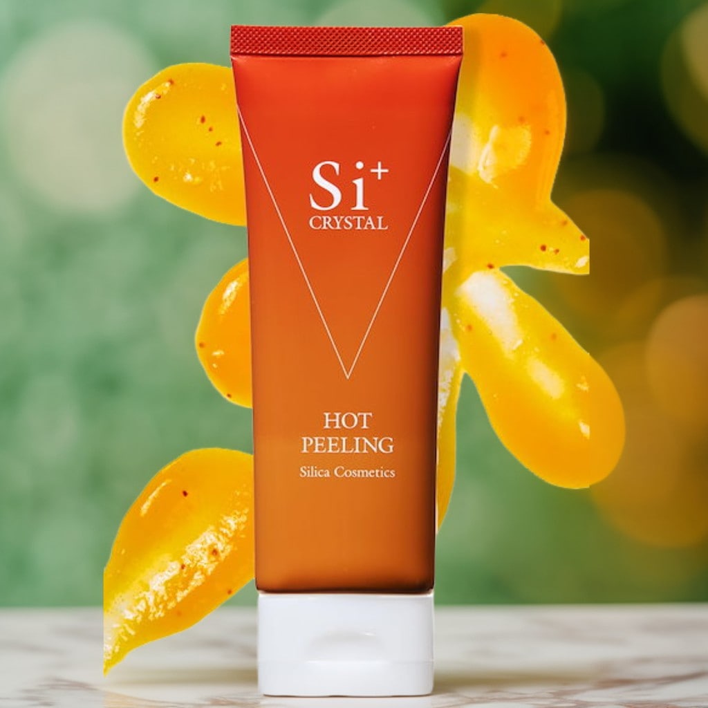 Si+クリスタルホットピーリング 温感 スクラブ ピーリング ゴマージュ 角質ケア ポツポツ