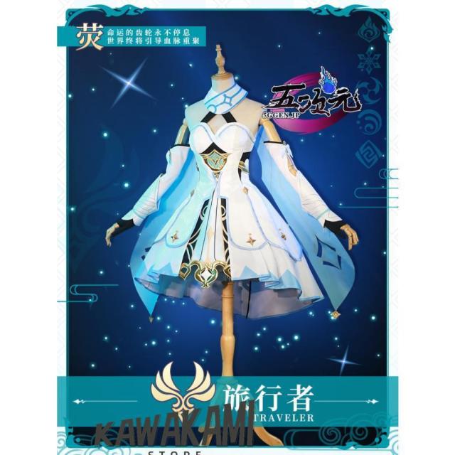 初獸猫　原神　コスプレ　蛍　ホタル　衣装セット　ウィッグ　靴　武器　追加可