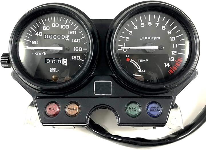 ホンダ 用 メーター ユニット ジェイド 250 JADE MC23 CB250F 92-95年 ASSY 6ピン 2本 後期型 カスタム スピード タコメーター 社外品