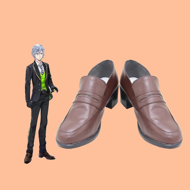 新タイプ追加 激安販売 ツイステッドワンダーランド ツイステ diasomnia ディアソムニア寮 シルバー セベク・ジグボルト コスプレ靴[CRS2455]