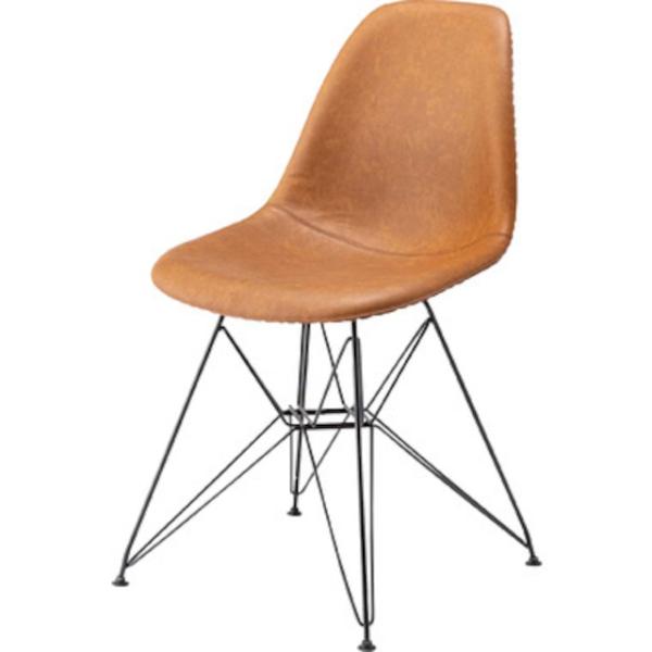 ヴィンテージ感のあるソフトレザーのシェルチェア 北欧 インダストリアル カフェ ヴィンテージ 北欧ナチュラル チェア ダイニングチェア ダイニングキッチン