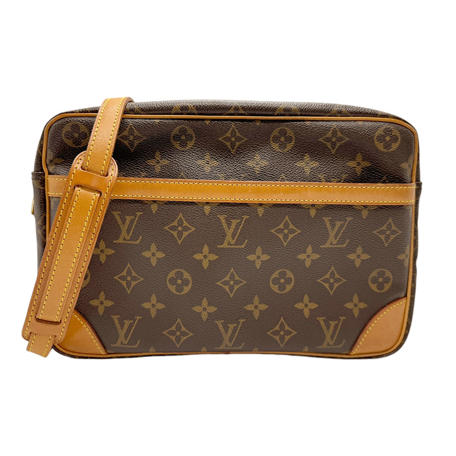 ルイ ヴィトン LOUIS VUITTON 斜め掛けショルダーバッグ モノグラム トロカデロ モノグラムキャンバス ブラウン ゴールド レディース n0548