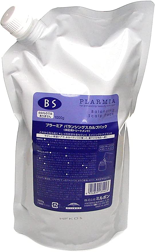 ミルボン プラーミア バランシングスカルプパック 1000g(レフィル)