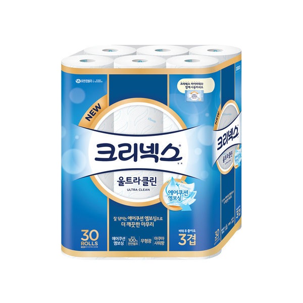 ウルトラクリーン トイレットペーパー 27M30ロール/ティッシュ