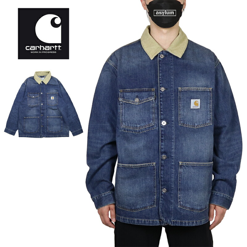 カーハートWIP ジャケット Carhartt WIP アウター カバーオール デニム メンズ レディース ブランド 大きいサイズ