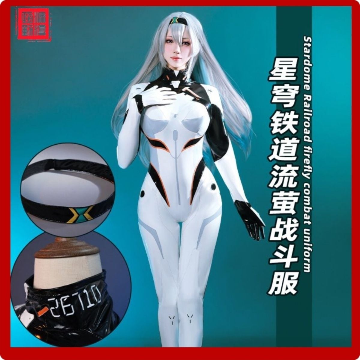 本海スタードーム鉄道 Cosスーツ バトルスーツ Liuying コスプレ レディース アニメ ゲーム Cスーツ ジャンプスーツ