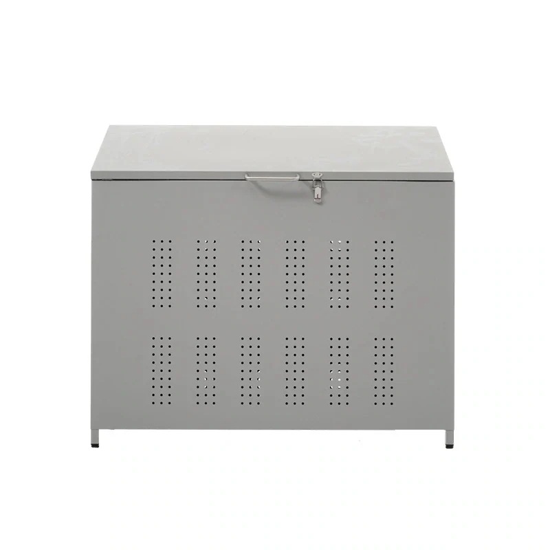 屋外ゴミ収納庫 ゴミ箱 屋外 ゴミ収集ボックス ごみ集積所 大容量 カラスよけ 野良猫対策 ゴミ荒らし防止 庭用可能 容量1607610 Grey MetalG60 13,958円