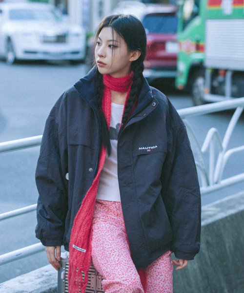 【NAUTICA】 83 FLAG YACHT RVS PARKA 040 : CHARCOAL