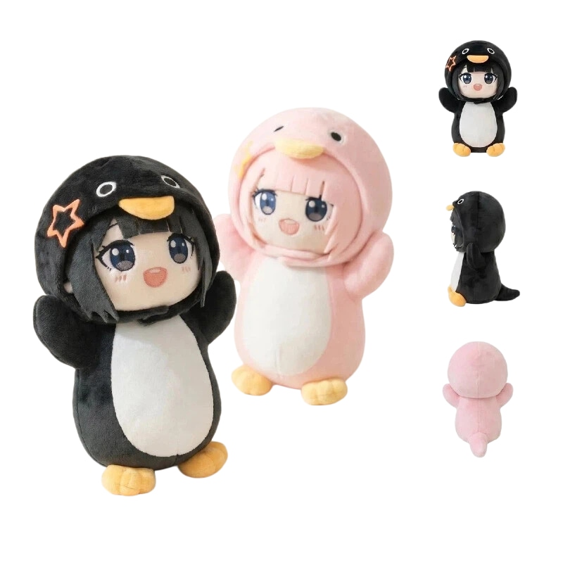 ググガガ ペンギン ぬいぐるみ 20cm 着ぐるみぬい ふわふわ 癒し系 かわいい SNS人気 推し活 ぬい撮り おでかけぬい お部屋飾り インテリア雑貨 プレゼント 誕生日 ギフト