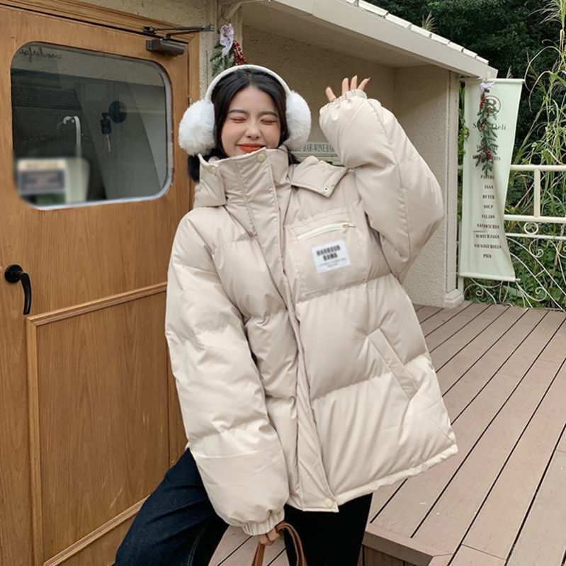 コート レディース 中綿コート フード付き 冬用 ショートコート 綿入れジャケット 分厚い 寒さ対策 ダウンジャケット 無地 シンプル アウター コート 防寒着 ファッション 秋冬アウター 通勤通学