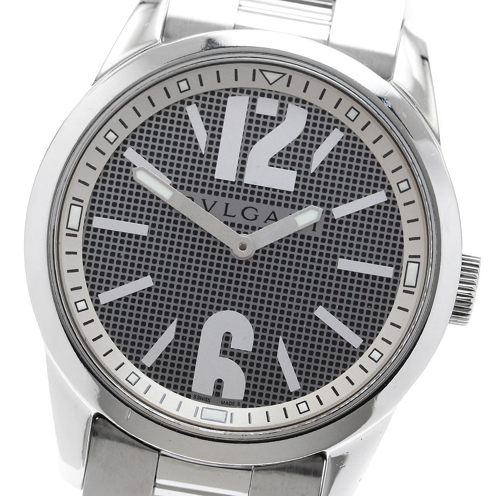 ブルガリ BVLGARI ST37S ソロテンポ クォーツ メンズ _905237【中古】