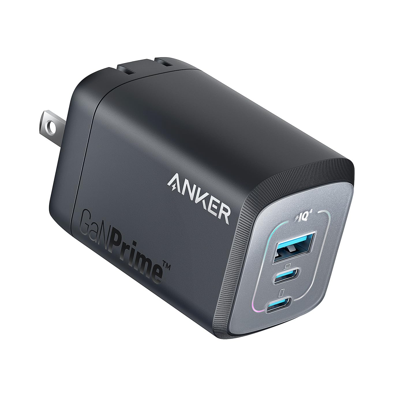 Anker Prime Wall Charger (100W, 3 ports, GaN) (ブラック)