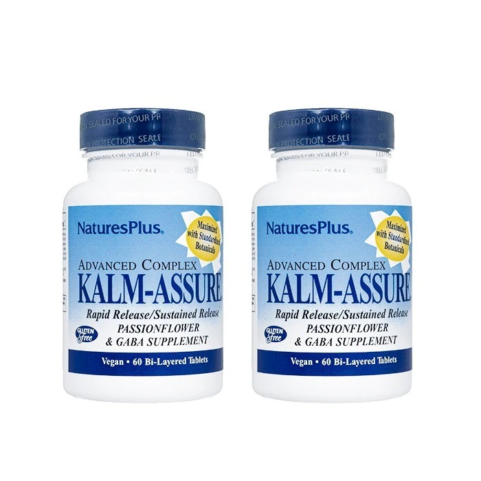 カームアシュアー 60錠 2本 Kalm-Assure リラックス 海外直送 日時指定不可 国際書留郵便