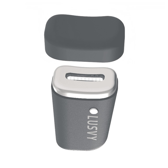 超音波式目元ケア LEYEC1000 ダークグレー LEYEC1000DGR