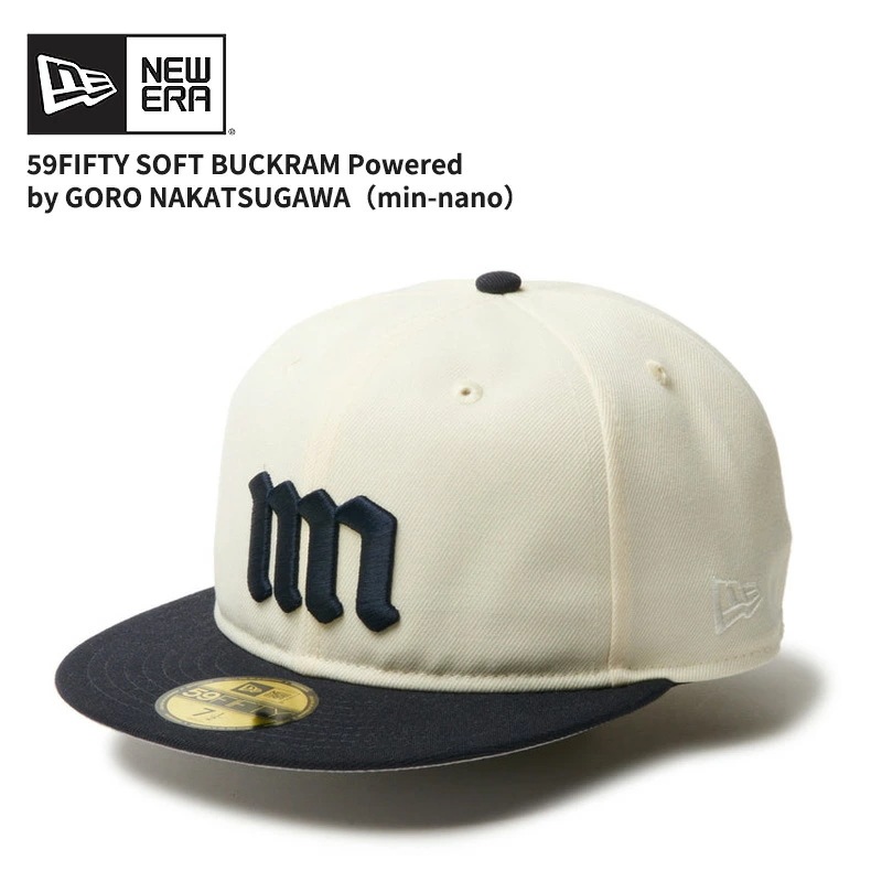 ニューエラ メンズ キャップ 帽子 NEW ERA 59FIFTY ソフトバックラム クローム ネイビーバイザー 帽子 フラットバイザー 14460929