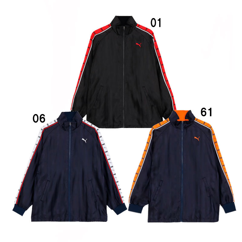 シャドウ ストライプ ウーブン ジャケット ウィンドブレーカーシャツ 25SS (527752)