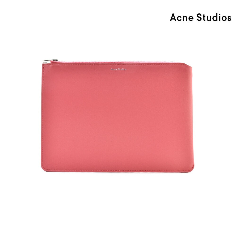 アクネストゥディオズ Acne Studios CG0018-ACV000 BRIGTH PINK クラッチバッグ ポーチ セカンドバッグ レザー ピンク レディース[cg0018-acv000]