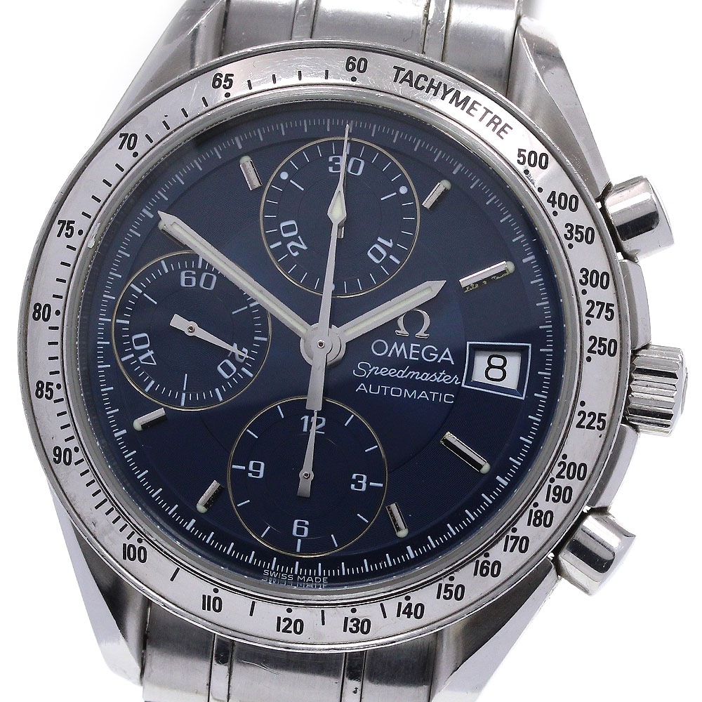 オメガ OMEGA 3513.80 スピードマスター デイト クロノグラフ 自動巻き メンズ _848867【中古】