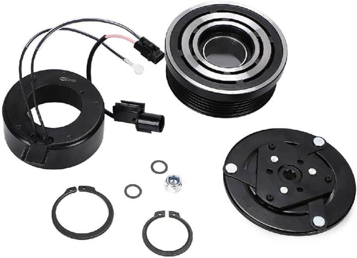 三菱 デリカ ランサー エボリューション アウトランダー 等適合 7813A068 エアコン コンプレッサー マグネットクラッチ/プーリー/フィールドコイル ASSY 4WD バン ワゴン