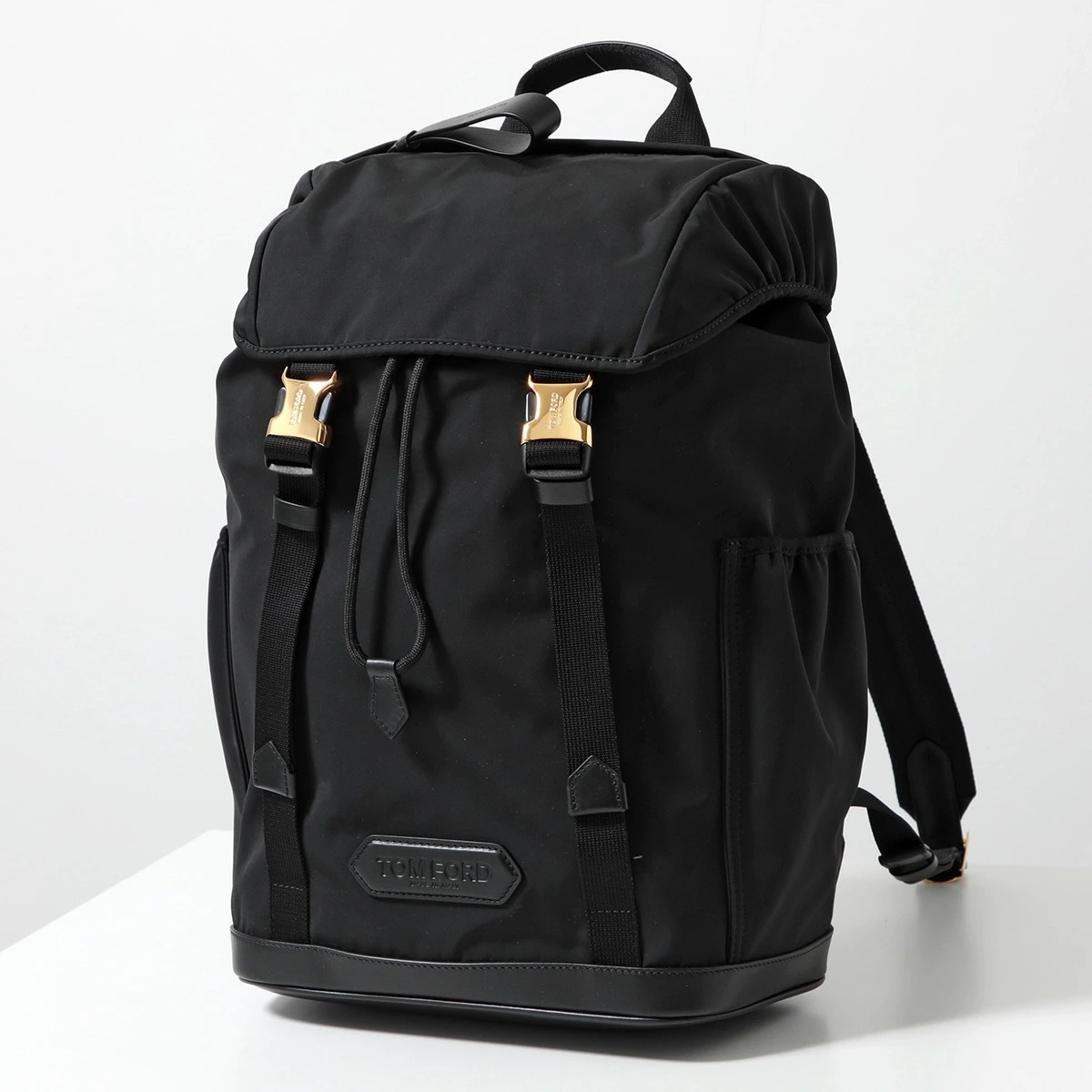 TOM FORD トムフォード バックパック H0594 TNY017G メンズ リュック デイパック バッグ ロゴレザータグ 鞄 1N001/BLACK