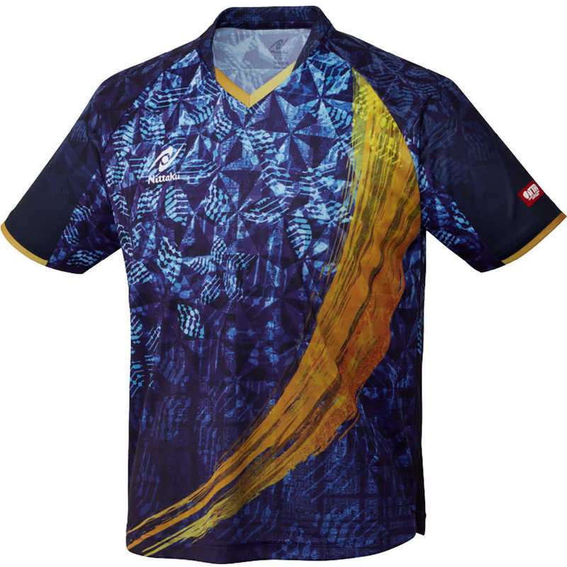 ニッタク　卓球用品 Nittaku ユニセックス スカイユニティーシャツ ブルー J150　NW2216