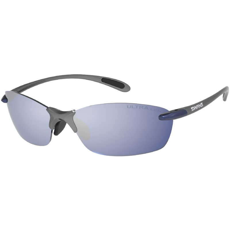 山本光学　Airless-Leaf fit SALF-0767 BLGM(マットガンメタリック×ダークガンメタリックブルー/シルバーミラー×偏光ULアイスブルー)　SALF0767_BLGM_