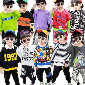 入荷 韓国子供服 男の子 2点セット 長袖トップス+パンツ キッズ 上下セット 子供服 901001101130140cm子供セット