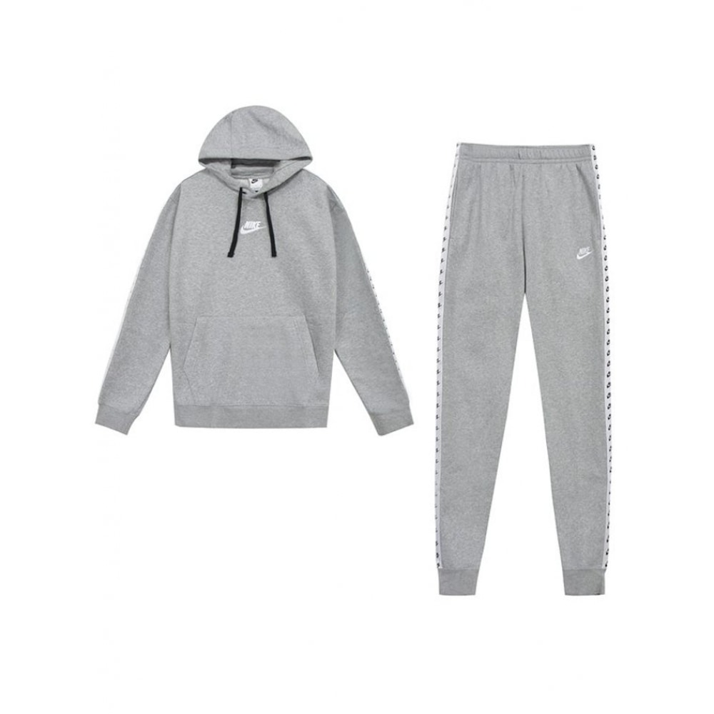 ナイキジュニアナイキ NSW クラブ GX フリース起毛フード付きトラックスーツトレーニングセット DM6838-063